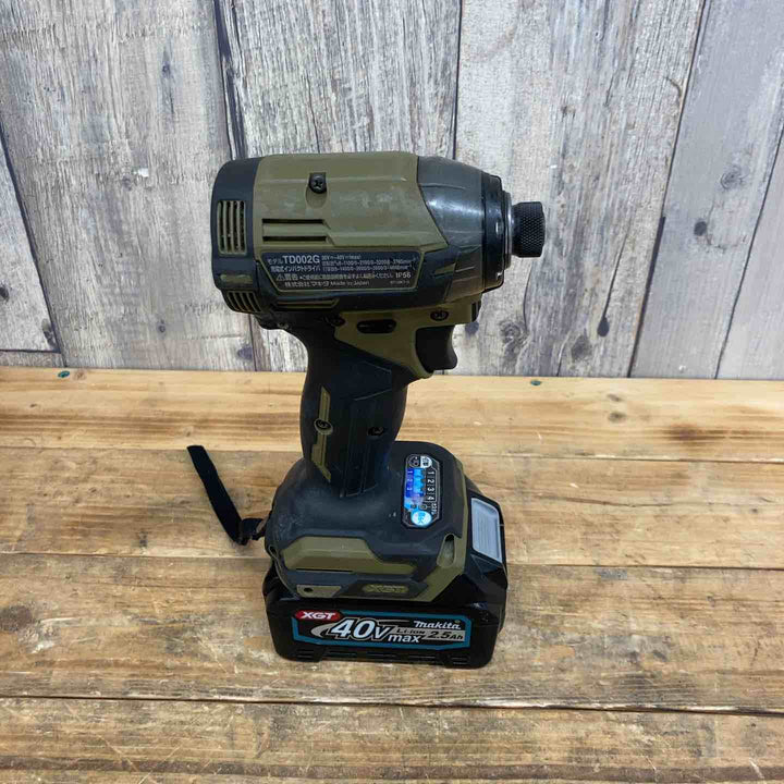 マキタ(makita) コードレスインパクトドライバー TD002GRDXO 【東大和店】