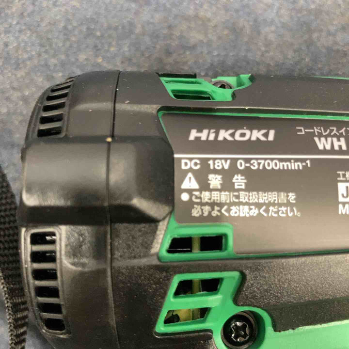 ◇ハイコーキ(HIKOKI ※旧:日立工機) コードレスインパクトドライバー WH18DC(2XPZ) アグレッシブグリーン【八潮店】