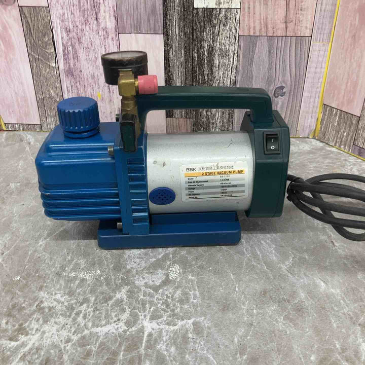 ◇BBK(文化貿易工業) 真空ポンプ BB-210H【八潮店】