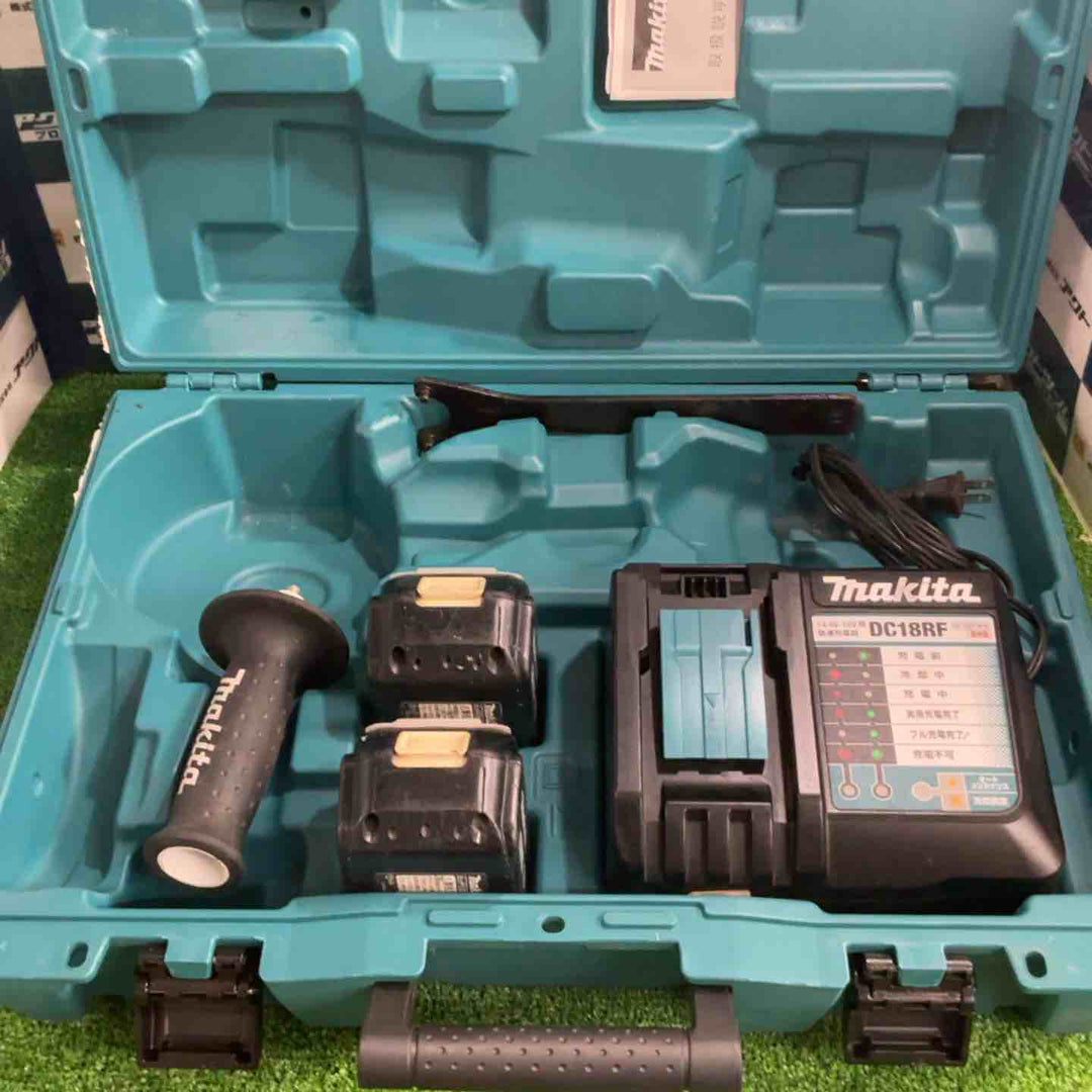 ★マキタ(makita) 125mmコードレスディスクグラインダー GA504DRGXN【草加店】