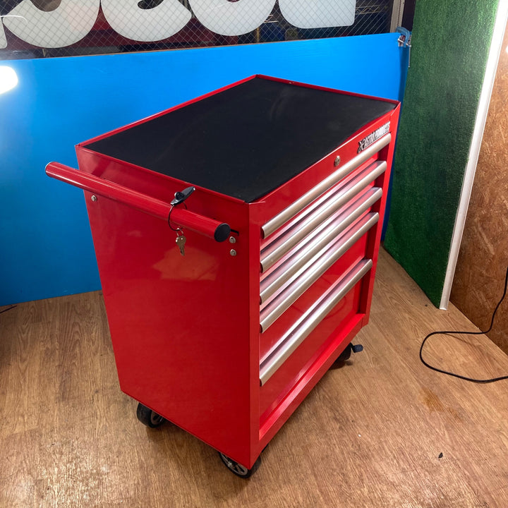 【中古品/店頭受取り限定】メーカー不明 5段キャビネット W680 D460 H900 鍵2本付 ※アストロプロダクツ製ではありません。
