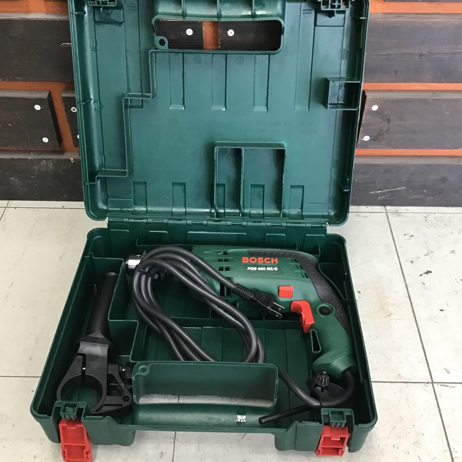 中古品】 ボッシュ/BOSCH 振動ドリル PSB600RE/S 【鴻巣店