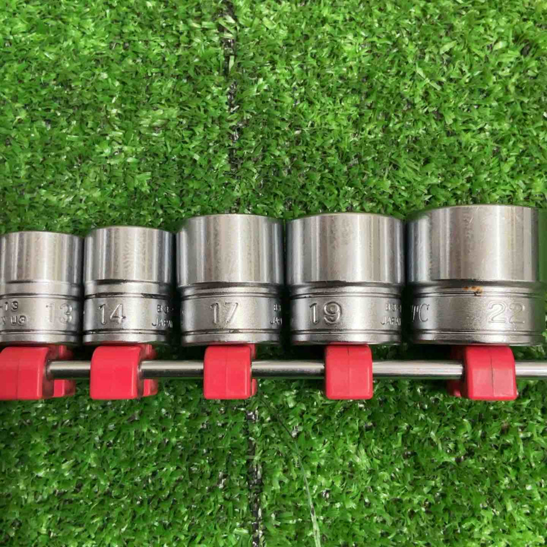 京都機械工具 KTC 9.5sq.ソケットレンチセット 21点 TB314【草加店】