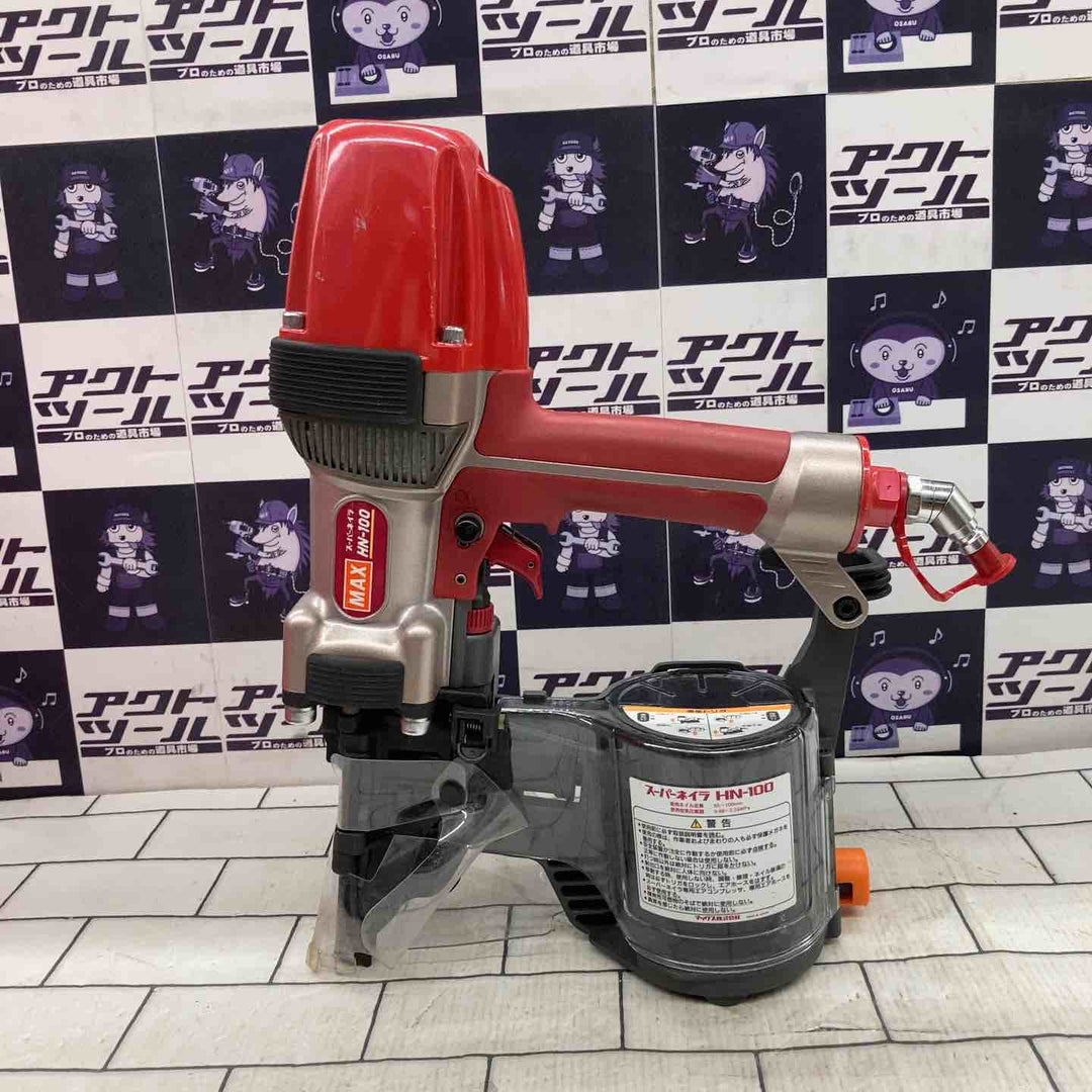 ◇マックス(MAX) 高圧エア釘打ち機 HN-100【所沢店】