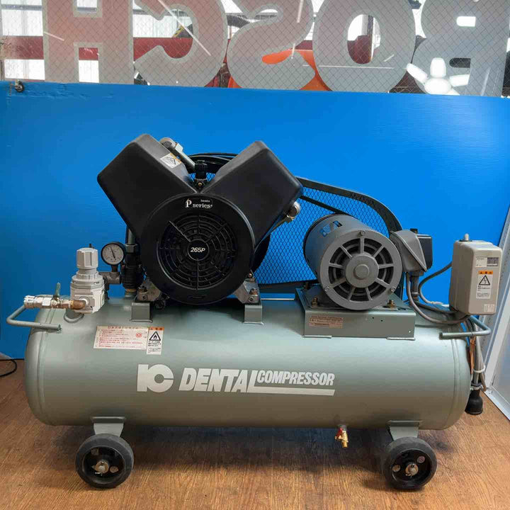 【店頭受取り限定】◇イワタ(IWATA) レシプロ コンプレッサー OCS-265P-2D 充填約2分 2.2Kw(3馬力) 3相 200V 72Lタンク 静音モデル ベビコン 【岩槻店】