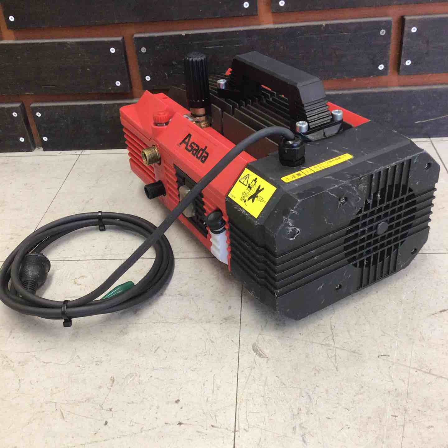 現状品 / 店頭受取り限定】 アサダ/ASADA 高圧洗浄機 8.5/60 HD8506