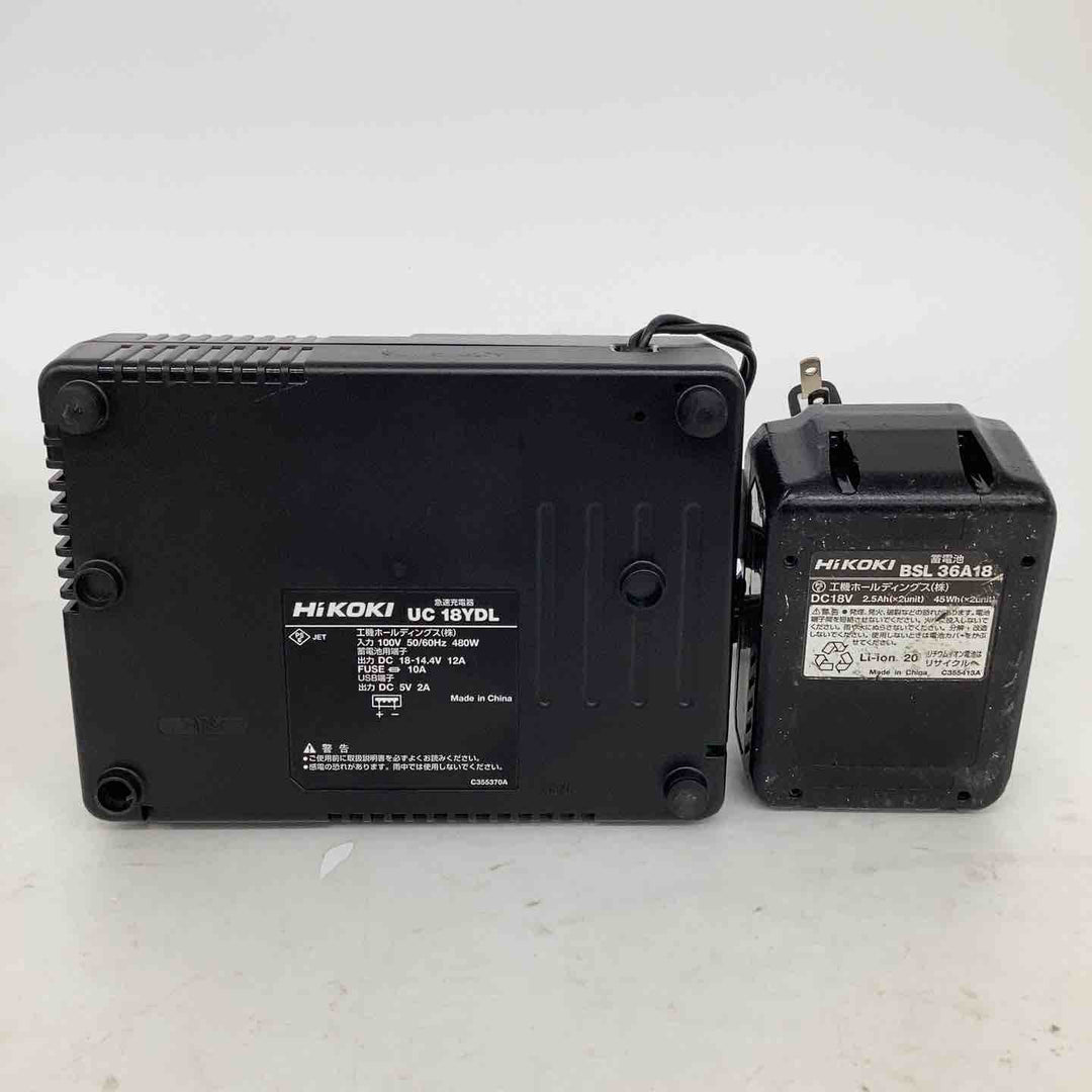 ★ハイコーキ(HIKOKI ※旧:日立工機) コードレスインパクトドライバー WH18DDL2(2LXPK)(R)【狭山】