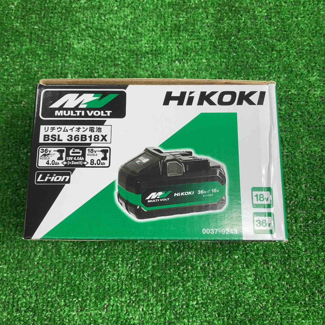 ハイコーキ(HIKOKI ※旧:日立工機) リチウムイオンバッテリー 36V/4.0Ah BSL36B18X 4個セット