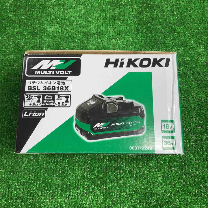 ハイコーキ(HIKOKI ※旧:日立工機) リチウムイオンバッテリー 36V/4.0Ah BSL36B18X 4個セット