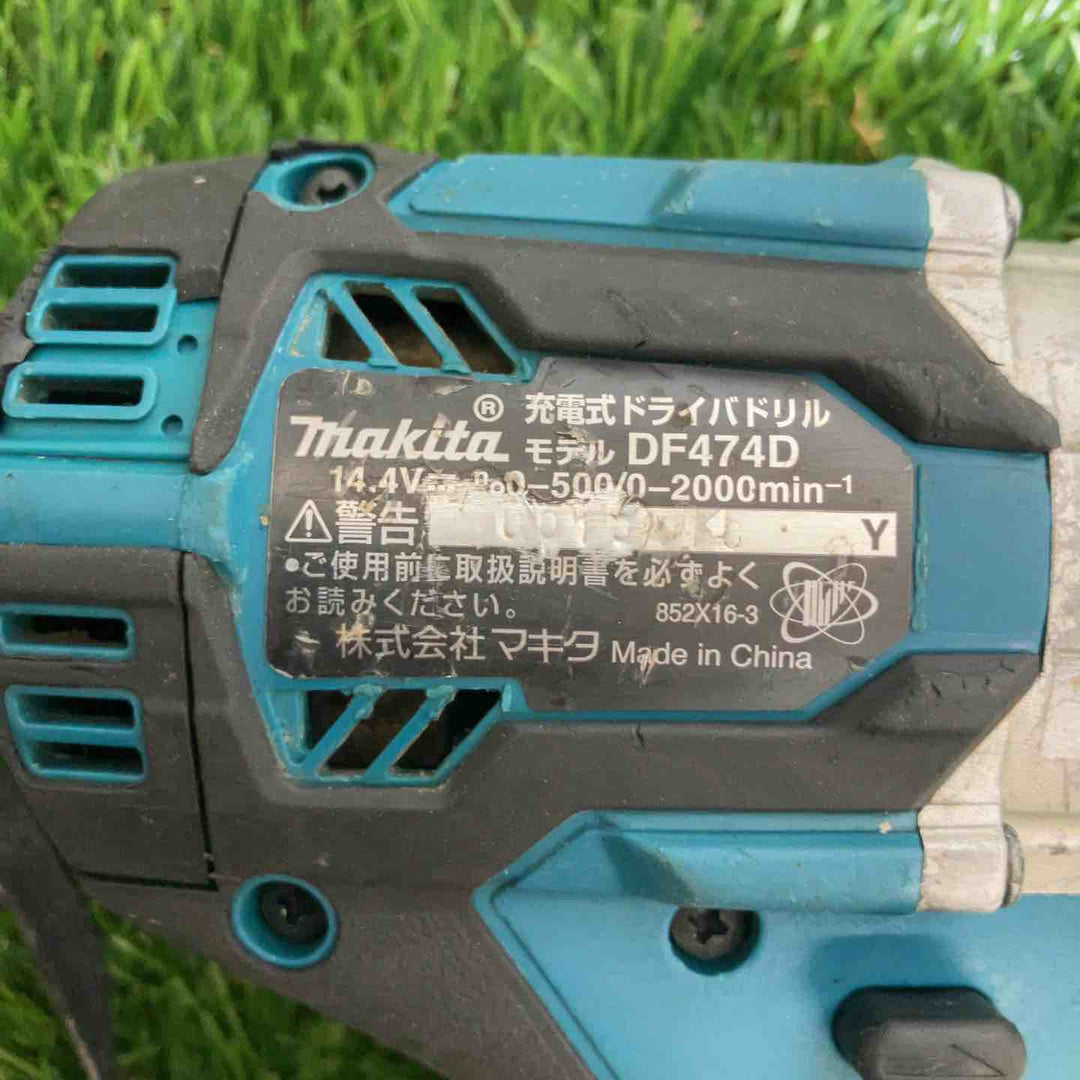 ◇マキタ(makita) 14.4Vコードレスドリルドライバー DF474DZ  本体のみ【戸田店】
