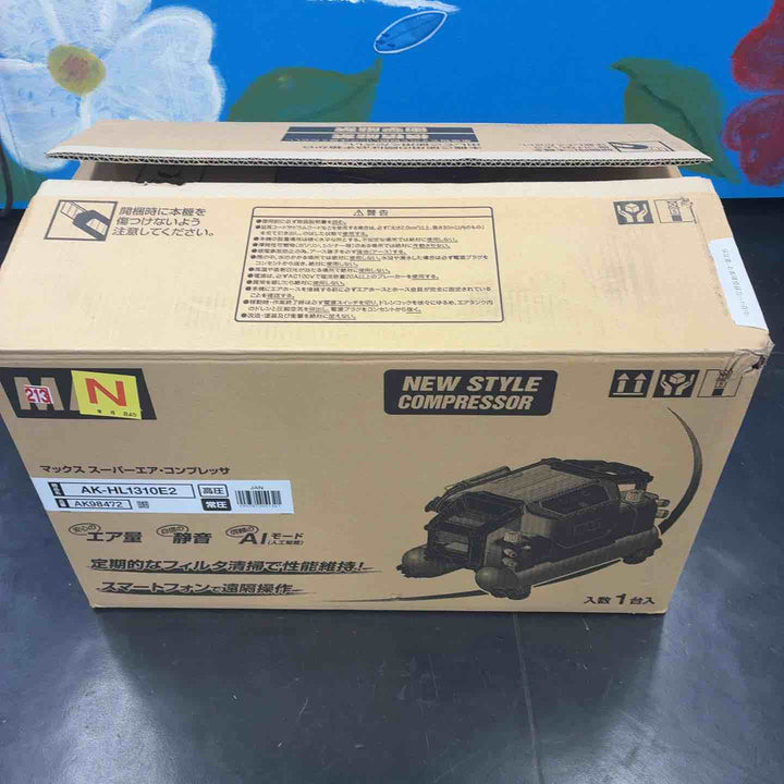 マックス(MAX) 高圧常圧兼用エアコンプレッサー AK-HL1310E2_レッド【藤沢店】