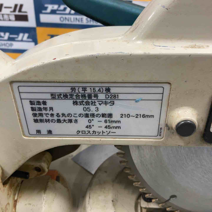 ☆マキタ(makita) 卓上マルノコ 216mm LS0840F【草加店】