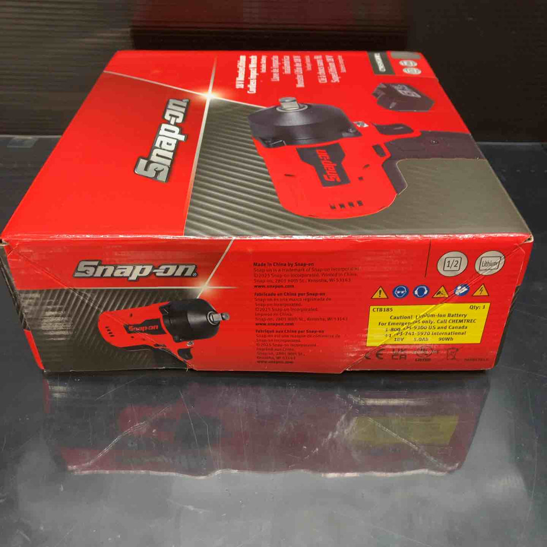 スナップオン(Snap-on)充電式インパクトレンチ(バッテリ1個付属)黒CT9050KGMW1【川越店】