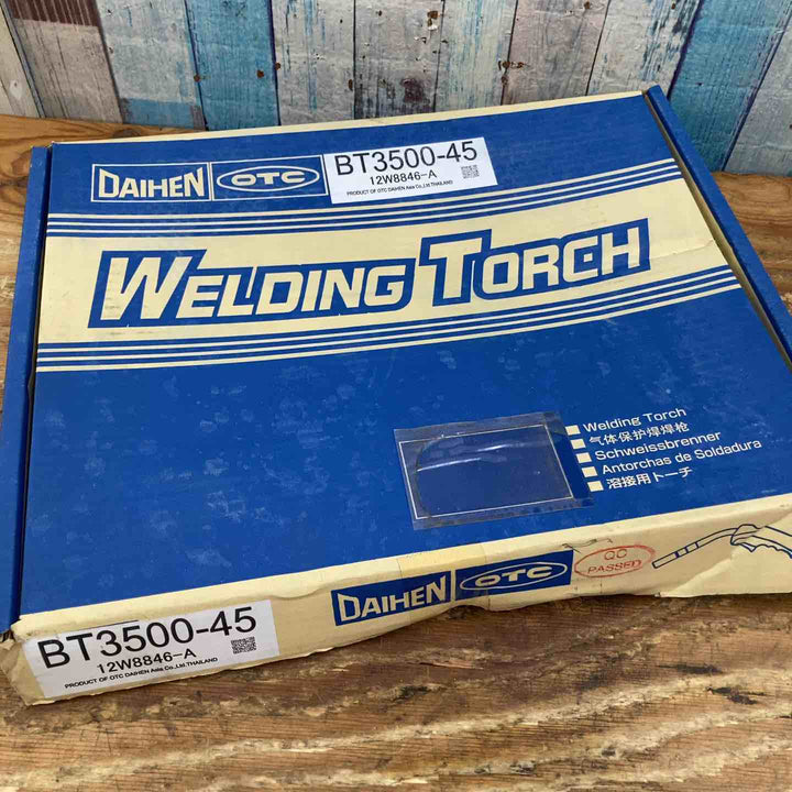 【未使用品】ダイヘン BT3500-45 半自動トーチ 空冷タイプ【柏店】
