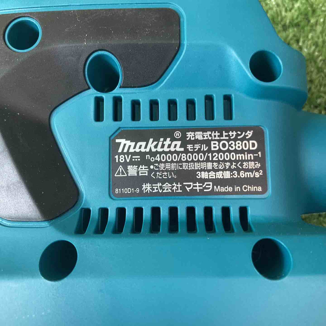 ★マキタ(makita) コードレス仕上サンダー BO380DZ【川崎店】