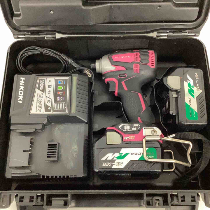 ★ハイコーキ(HIKOKI ※旧:日立工機) コードレスインパクトドライバー WH18DDL2(2LXPK)(R)【狭山】