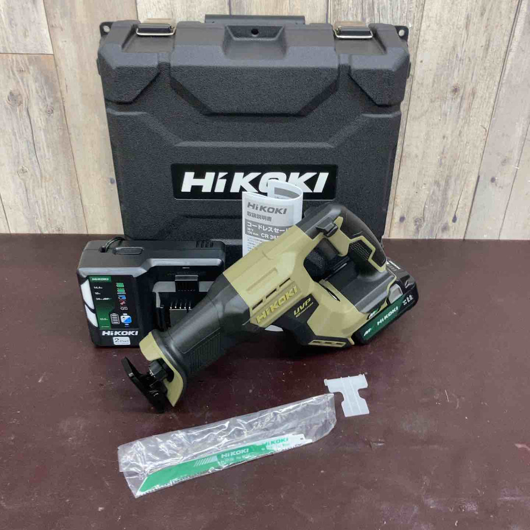 【未使用(店頭展示品)】◇ハイコーキ(HIKOKI ※旧:日立工機) コードレスセーバーソー CR36DMA(XHAZ)【東大和店】