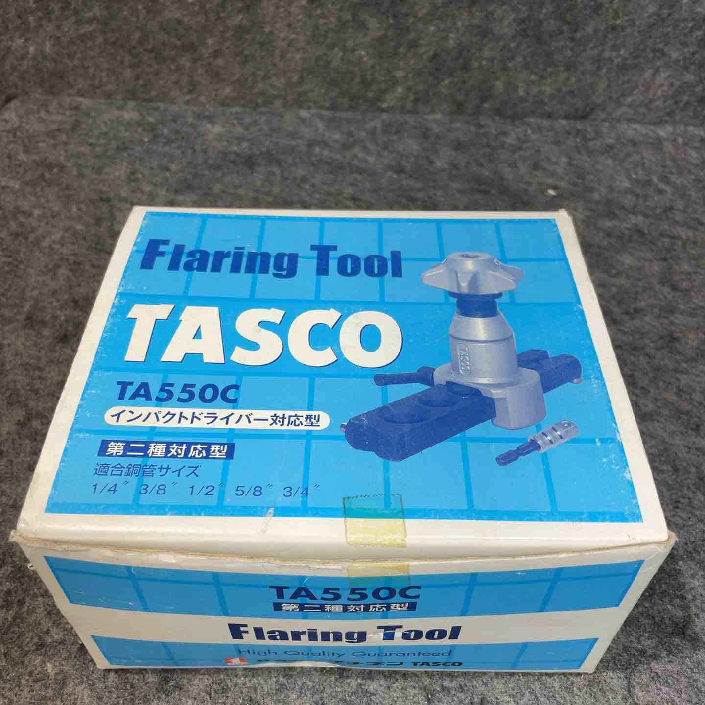 TA550C タスコ 電動 フレアツール 電動インパクトドライバ対応フレアツール | 株式会社 イチネン TASCO