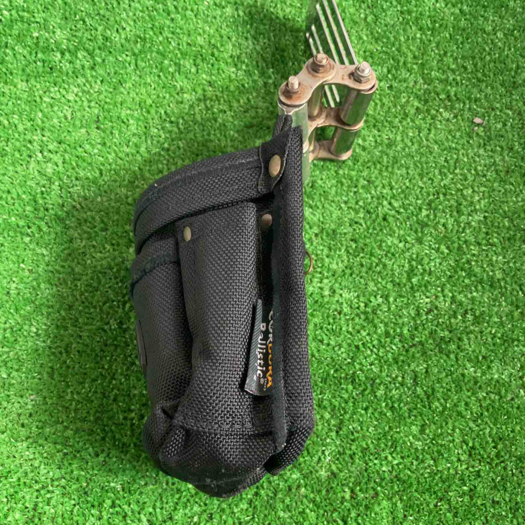 〇ニックス コーデュラバリスティック生地VA小物腰袋(ナイロン) BA-201VADX ブラック【草加店】