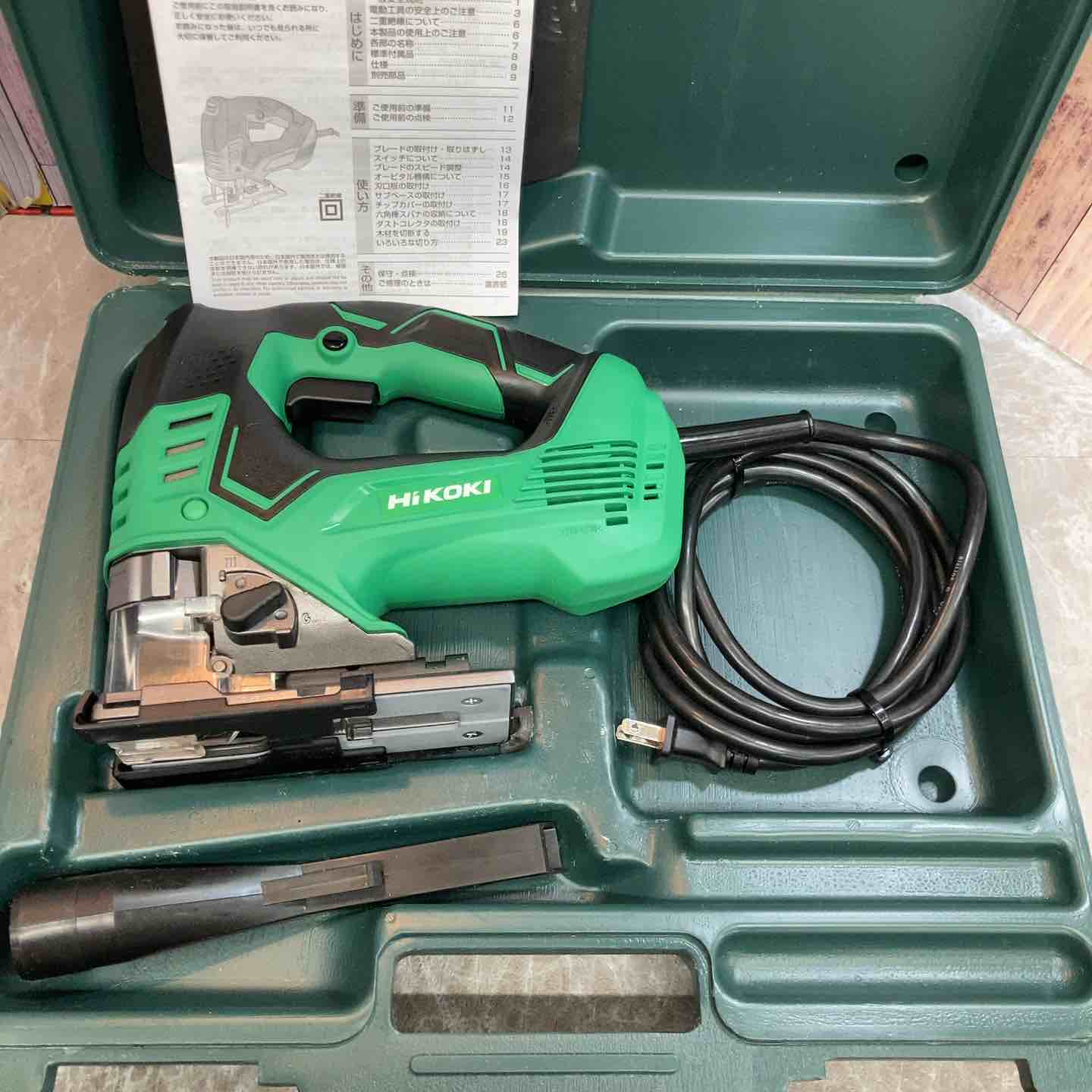 ◇ハイコーキ(HIKOKI ※旧:日立工機) 135mm 電子ジグソー CJ160V【八潮店】 ◇ハイコーキ(HIKOKI ※旧:日立工機) 135mm 電子ジグソー CJ160V【八潮