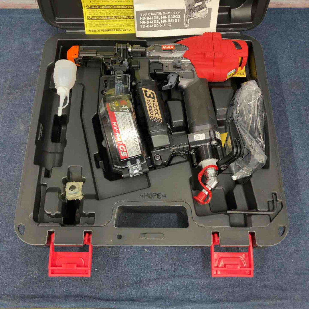 ★マックス(MAX) 高圧エアネジ打ち機 HV-R41G5-G【八潮店】