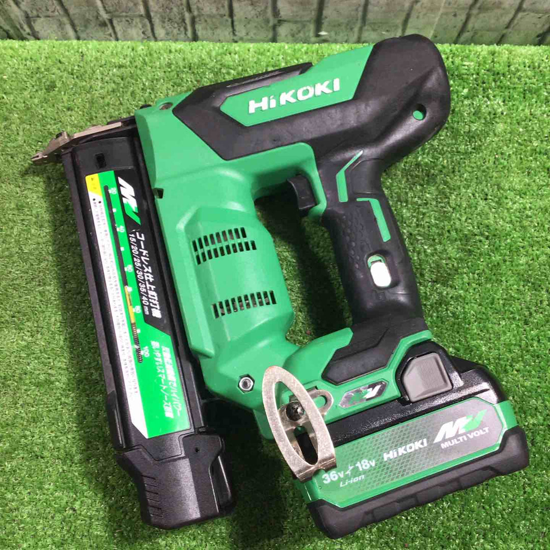 ★ハイコーキ(HIKOKI ※旧:日立工機) コードレスフィニッシュネイラ NT3640DA(XPZ) 36V 動作確認済み【川口店】