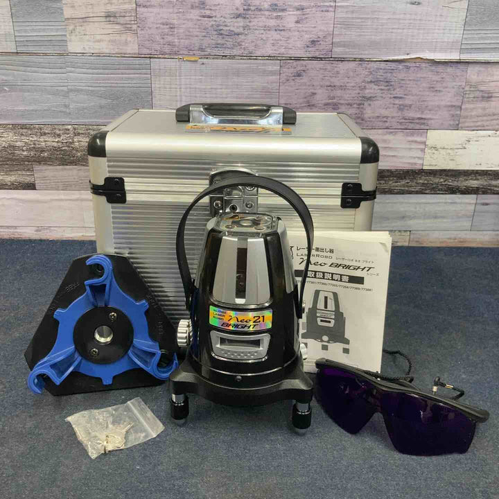 ◇シンワ測定 レーザー墨出し器 Neo21 BRIGHT No.77354 縦・横・地墨 レーザーロボ ネオ ブライト【八潮店】