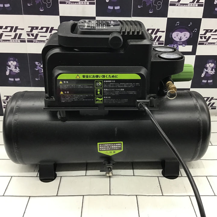 〇ミナトワークス(MINATO WORKS) オイルレス型エアーコンプレッサー (100V/タンク容量8L) CP-8A【所沢店】