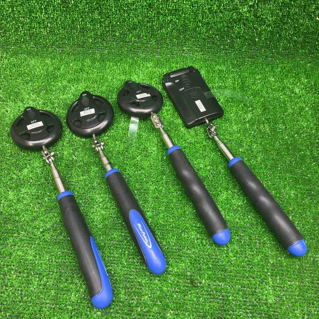 ブルーポイントLEDライト角各ミラーUIM2RSLT、ブルーポイント検査丸ミラーUIM2LT×3 4点セット【藤沢店】