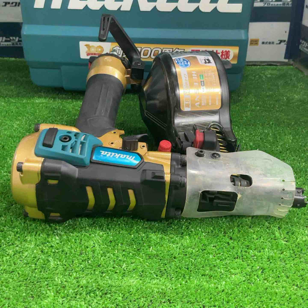 マキタ makita 50mm 高圧エア釘打ち機 エアダスタ付 ゴールド AN533HSP1【草加店】