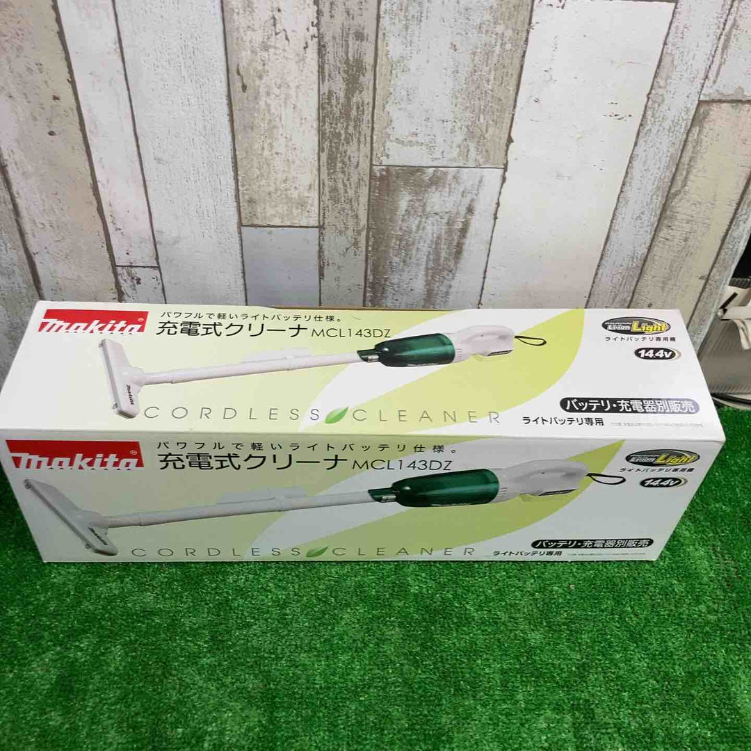 【未使用品/中古バッテリー充電器付き】マキタ 充電式クリーナー MCL143DZ 本体のみ【町田店】
