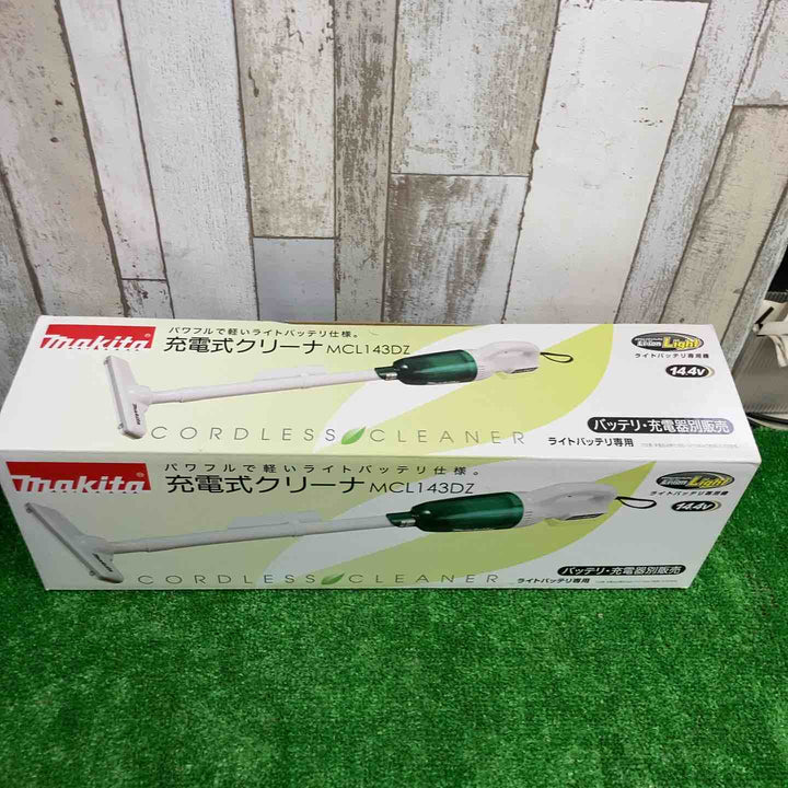 【未使用品/中古バッテリー充電器付き】マキタ 充電式クリーナー MCL143DZ 本体のみ【町田店】