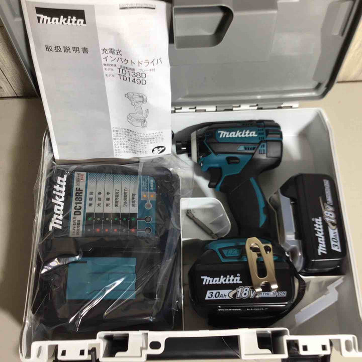 ★マキタ(makita) コードレスインパクトドライバー TD149DRFX【戸田店】