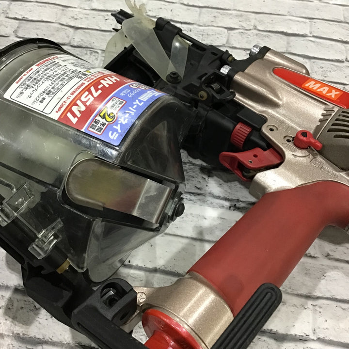 ★マックス(MAX) 高圧エア釘打ち機 HN-75N1【川口店】