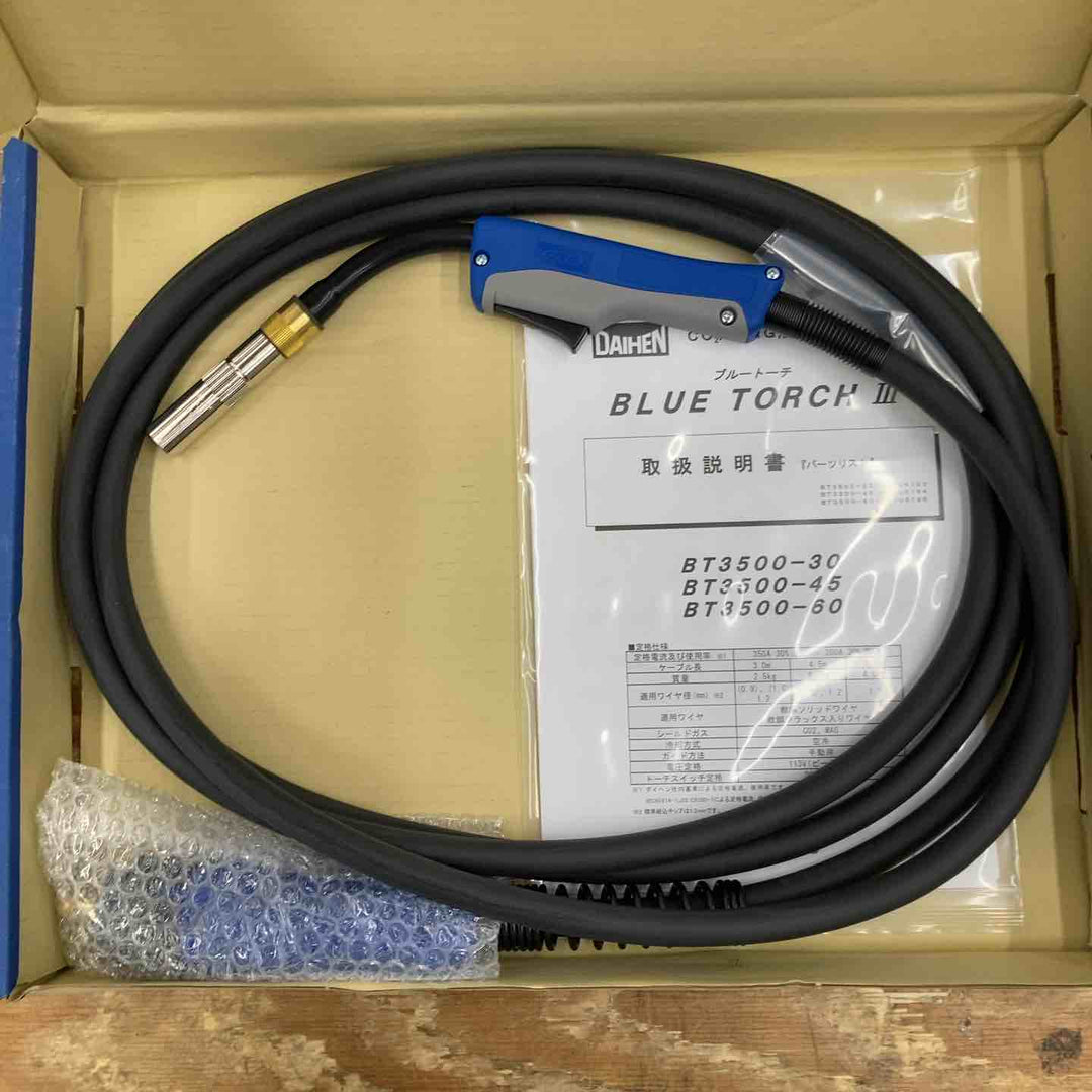 【未使用品】ダイヘン BT3500-45 半自動トーチ 空冷タイプ【柏店】
