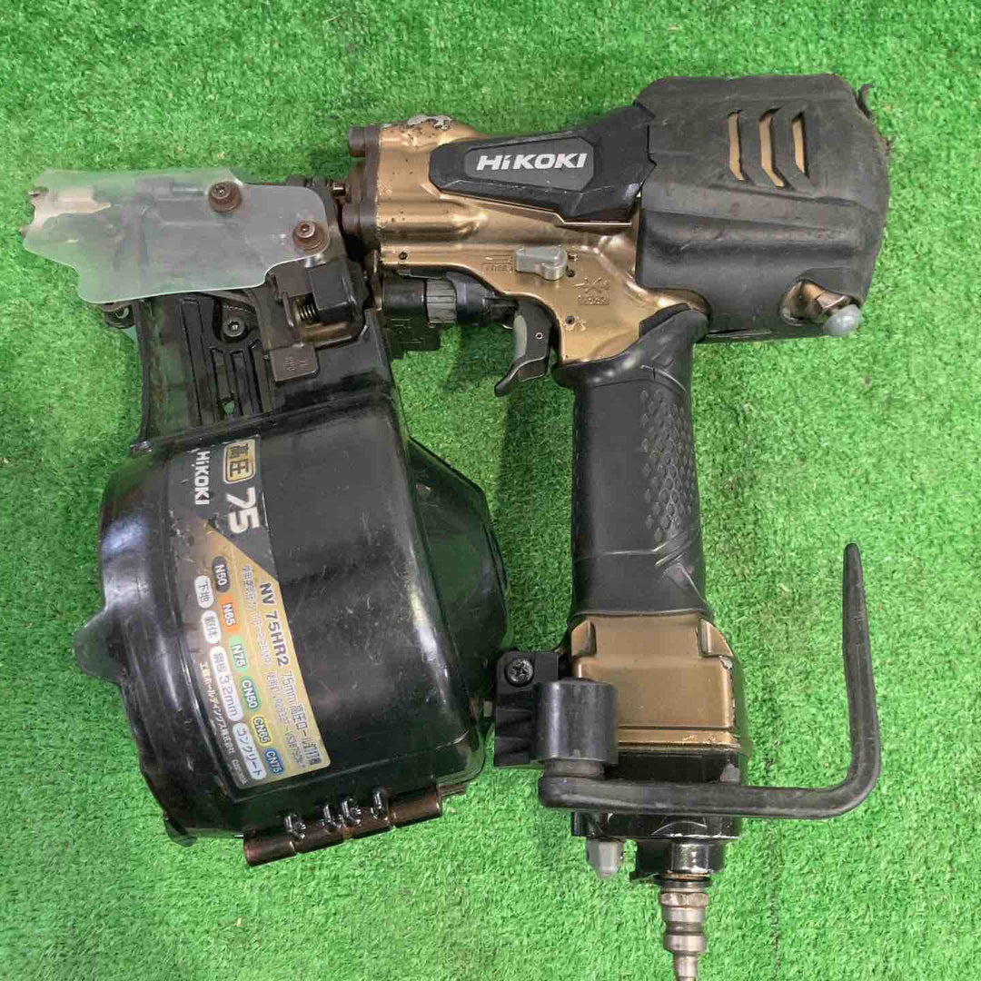 ★ハイコーキ(HIKOKI ※旧:日立工機) 高圧エア釘打ち機 NV75HR2(S)【町田店】