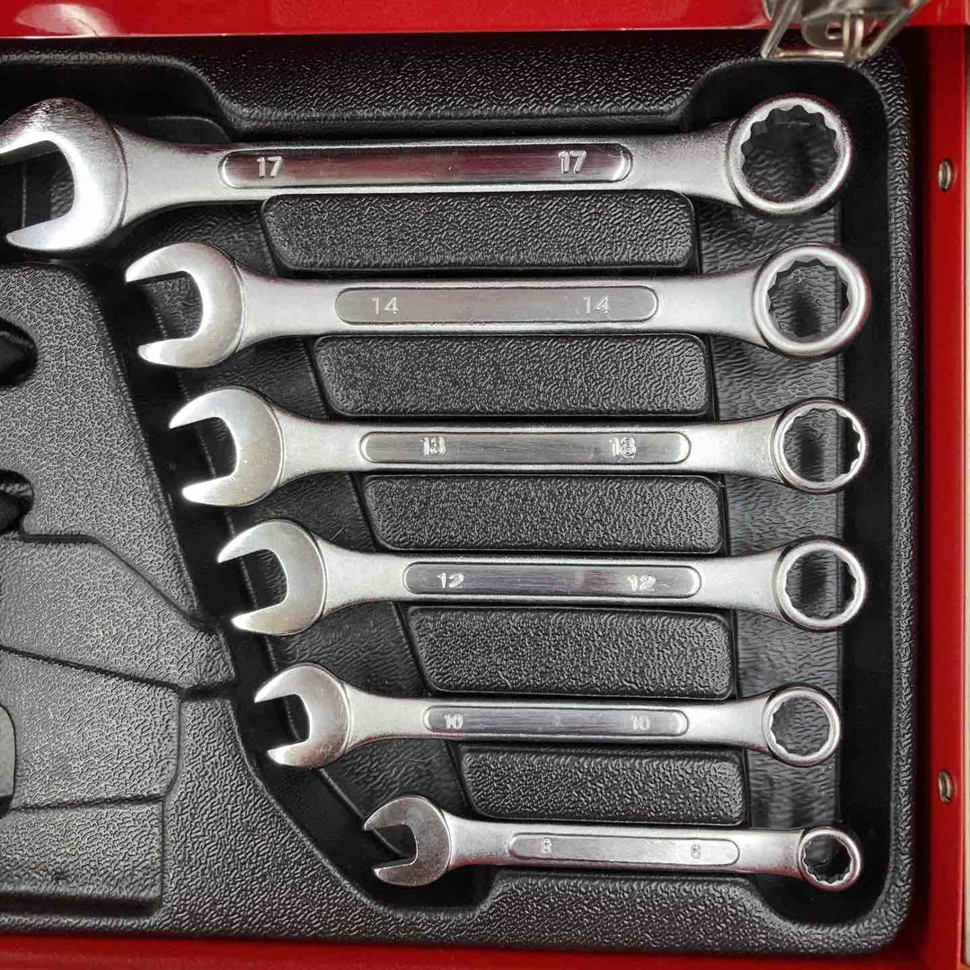 【中古品】e-value 工具箱 ツールボックス 引き出し 赤【柏店】