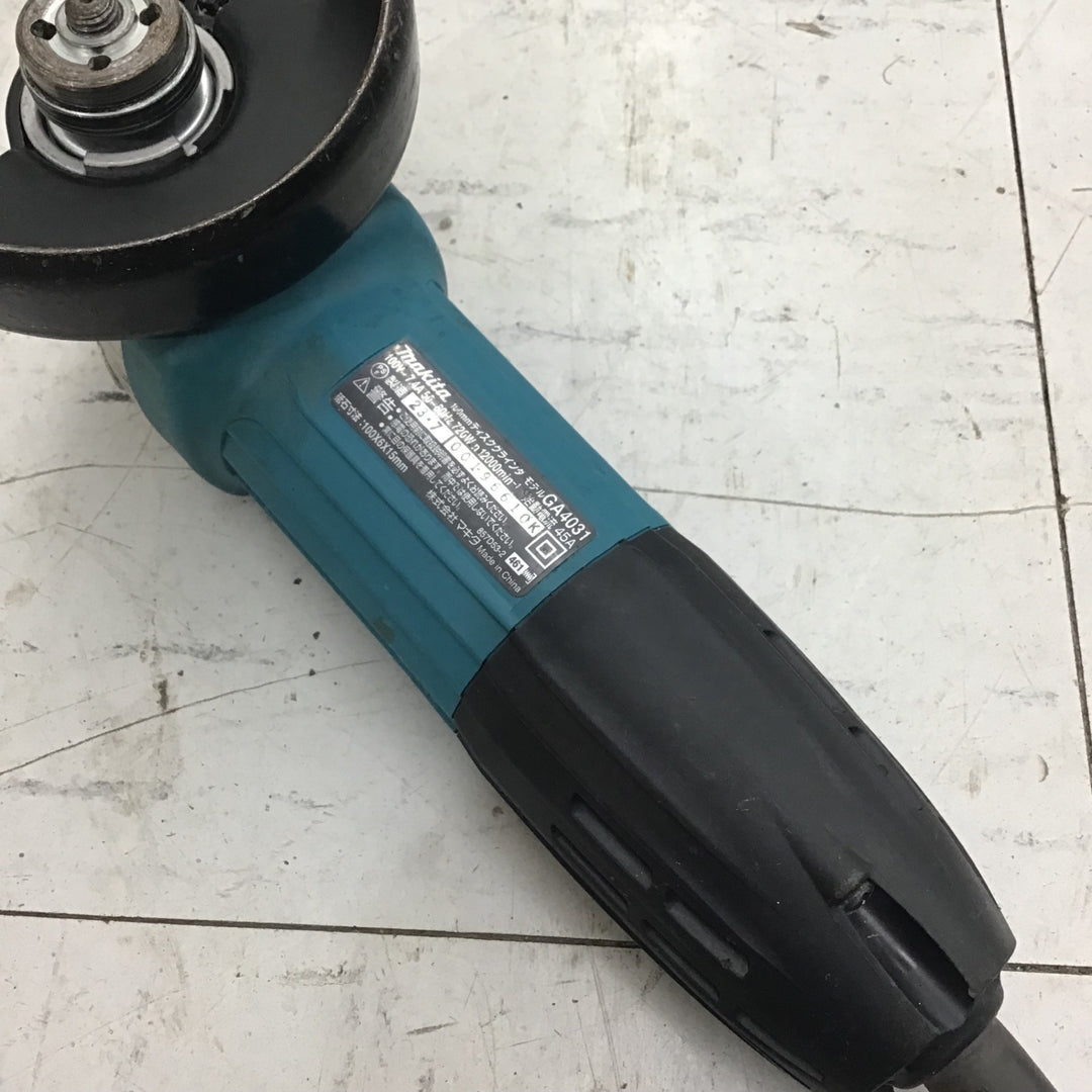 【中古品】 マキタ/makita 100mmディスクグラインダー・GA4031 【鴻巣店】