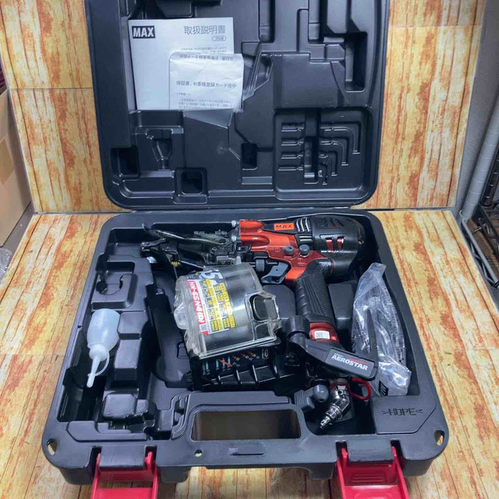 マックス(MAX) 高圧エア釘打ち機  HN-65N4(D)-R【川崎店】