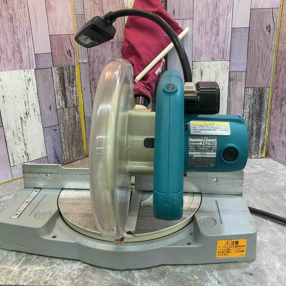 ☆マキタ(makita) 卓上マルノコ 216mm LS0840F 保証なし【八潮店】