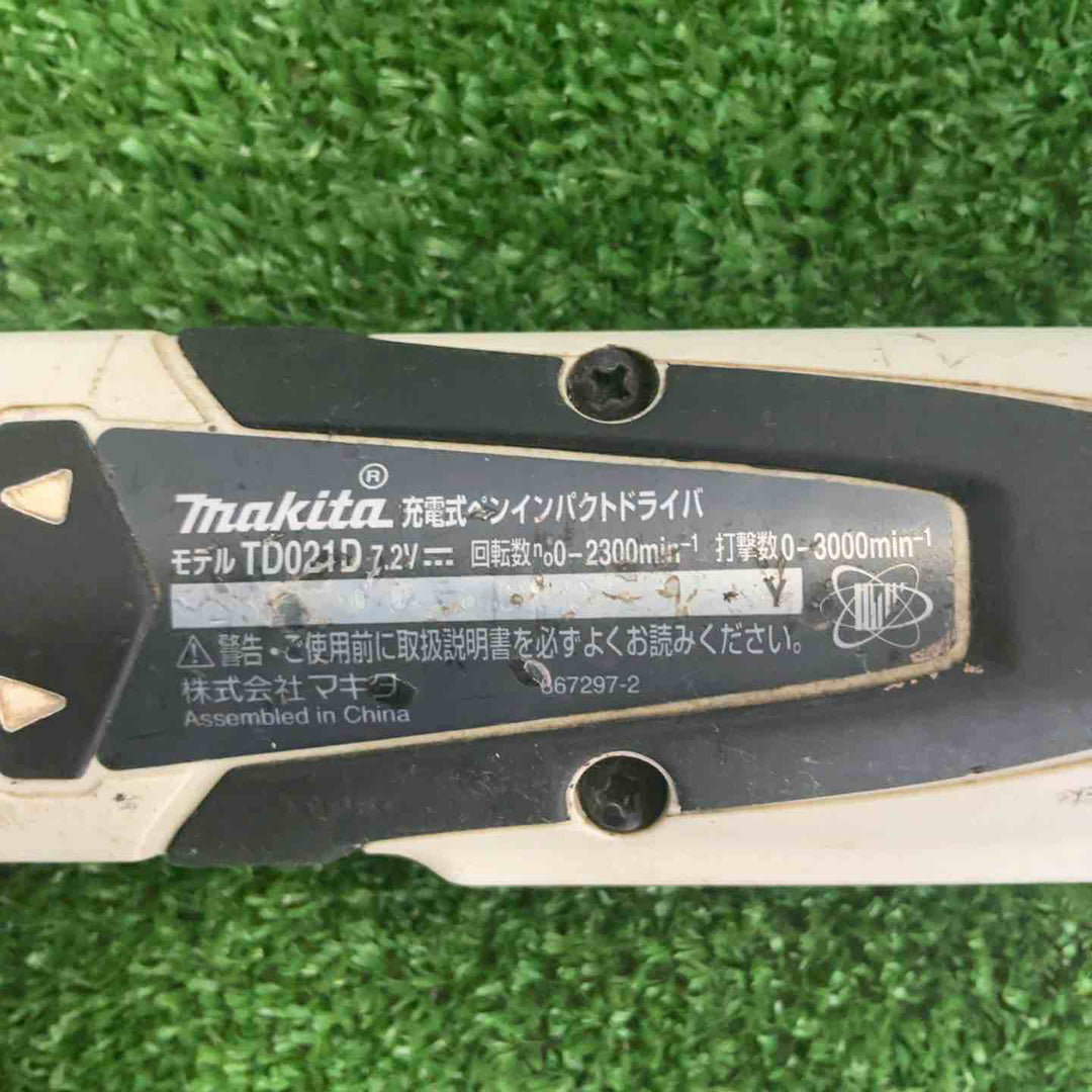 ◇マキタ(makita) コードレスペンインパクトドライバー TD021DZW【草加店】