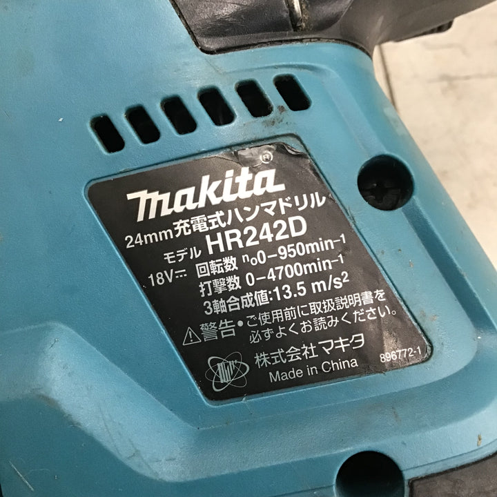 【中古品】マキタ/makita コードレスハンマドリル HR244DRGX 【鴻巣店】