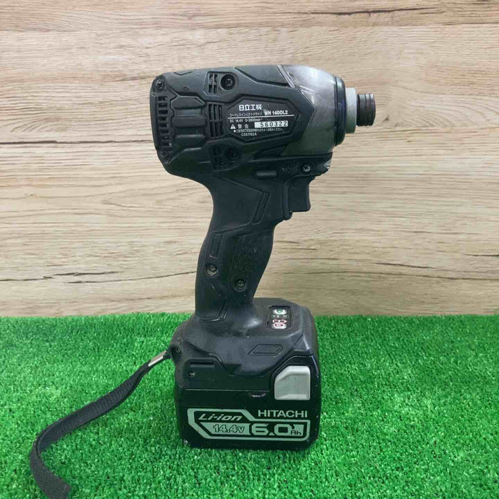 ★ハイコーキ(HIKOKI ※旧:日立工機) コードレスインパクトドライバー WH14DDL(2LSCK)(B)【町田店】