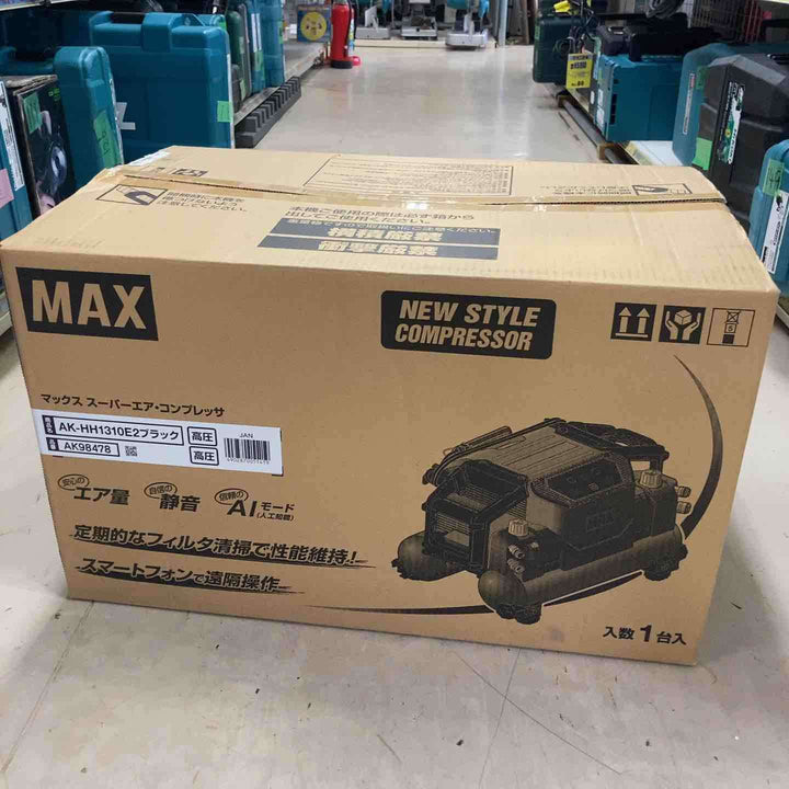★マックス(MAX) 高圧専用エアコンプレッサー AK-HH1310E2_ブラック【町田店】