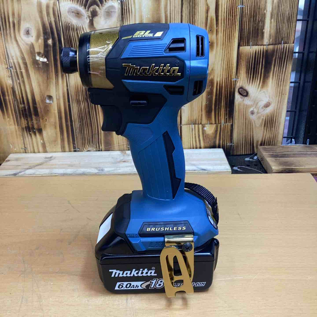 ★マキタ(makita) コードレスインパクトドライバー TD173DGXPB LXT20周年記念限定カラー  プレミアムブルー【越谷店】