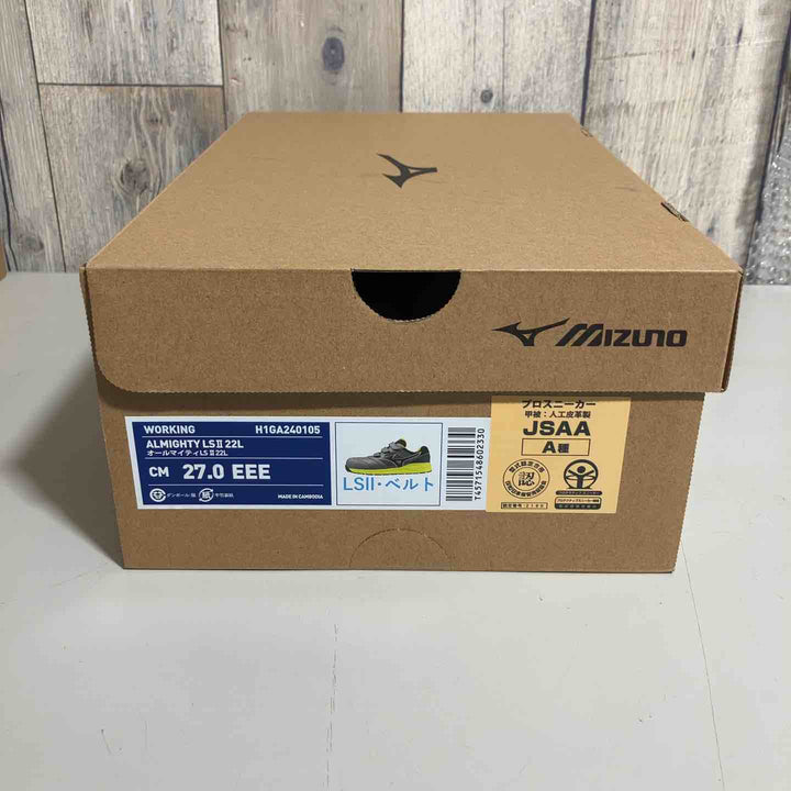 ◇[ミズノ] 安全靴 オールマイティ ALMIGHTY LSII22L(27.0cm)【戸田店】