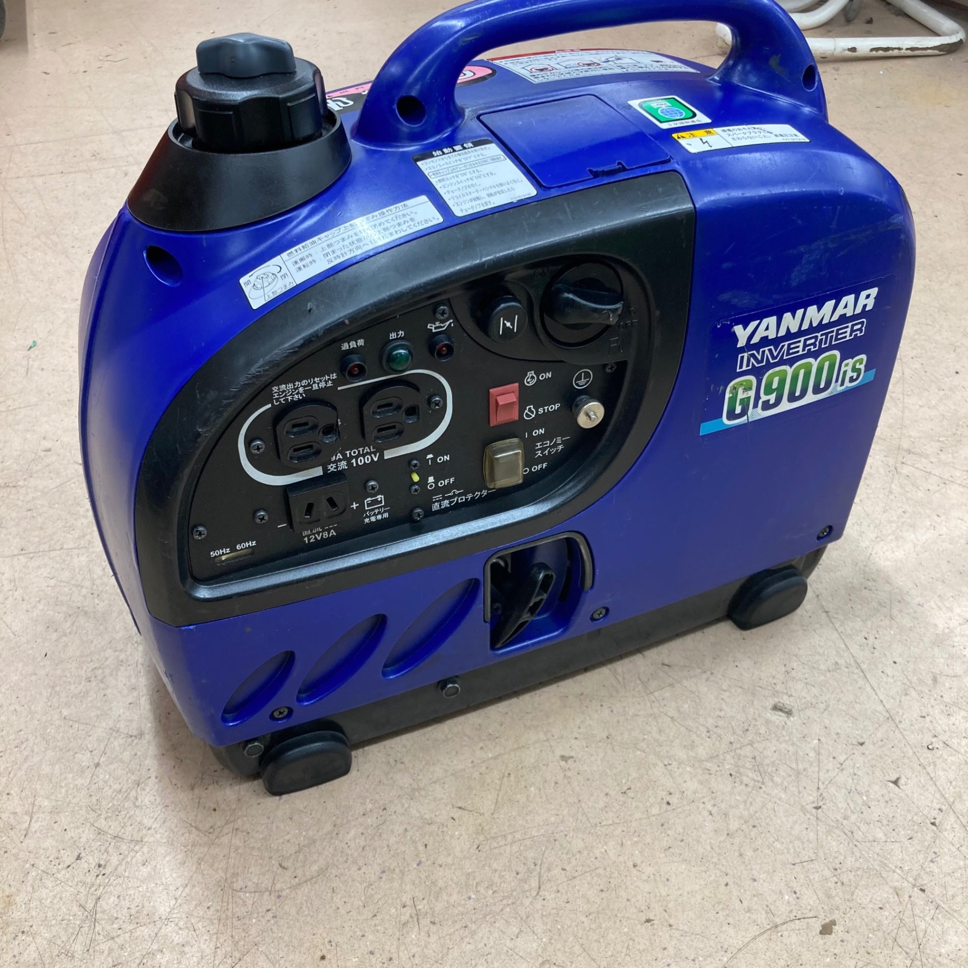 中古品】◇ヤンマー(YANMAR) インバーター発電機 G900iS G900IS【東大