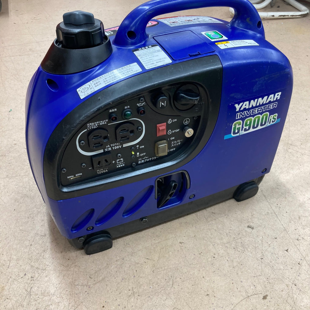 中古品】◇ヤンマー(YANMAR) インバーター発電機 G900iS G900IS【東大