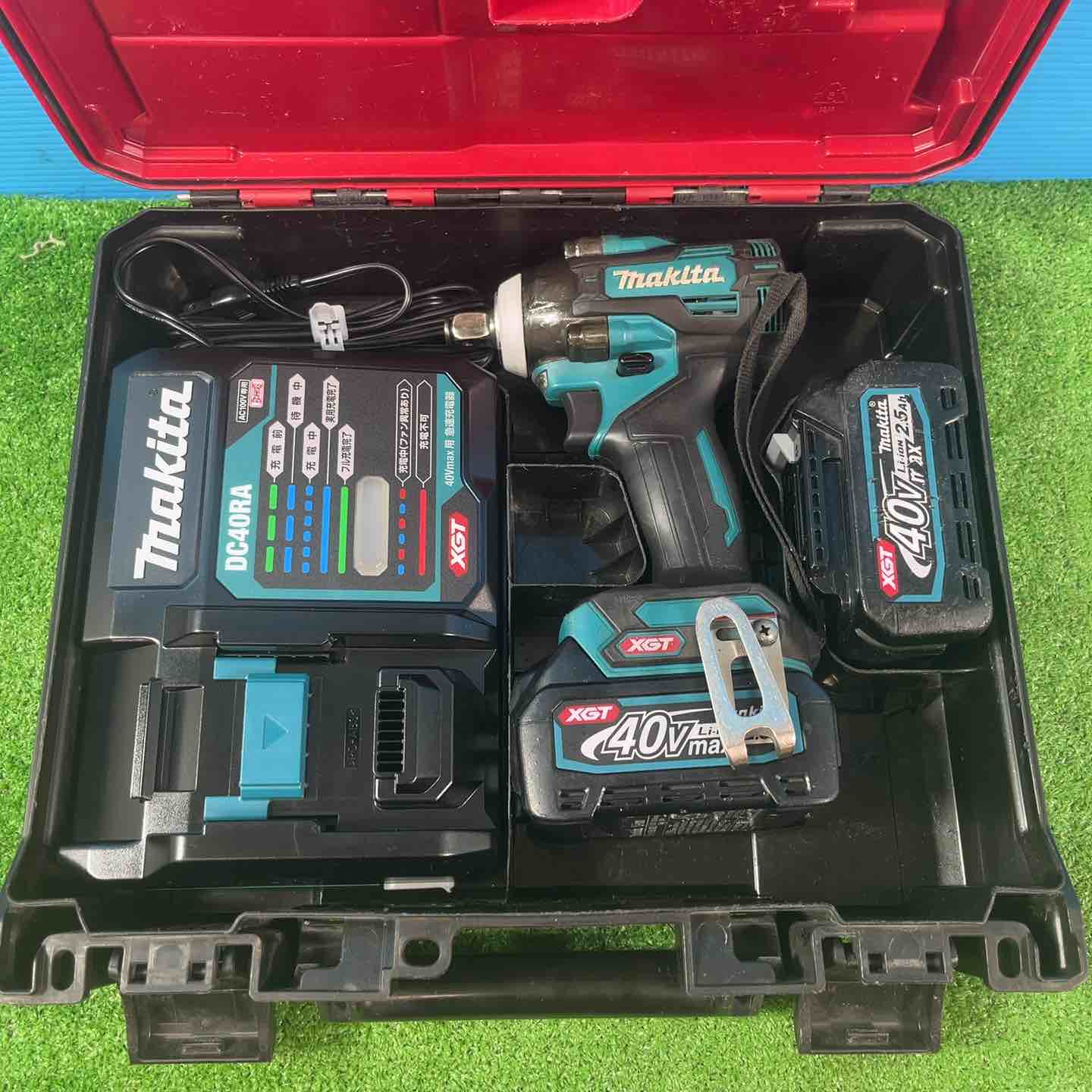 マキタ makita TW004GRDX コードレスインパクトレンチ 40Vmax フルセット【市川行徳店】【店頭取引限定】【中古】管理番号：ITPJ3HDE7XK0 マキタ TW004GRDX 40Vmax充電式インパクトレンチ