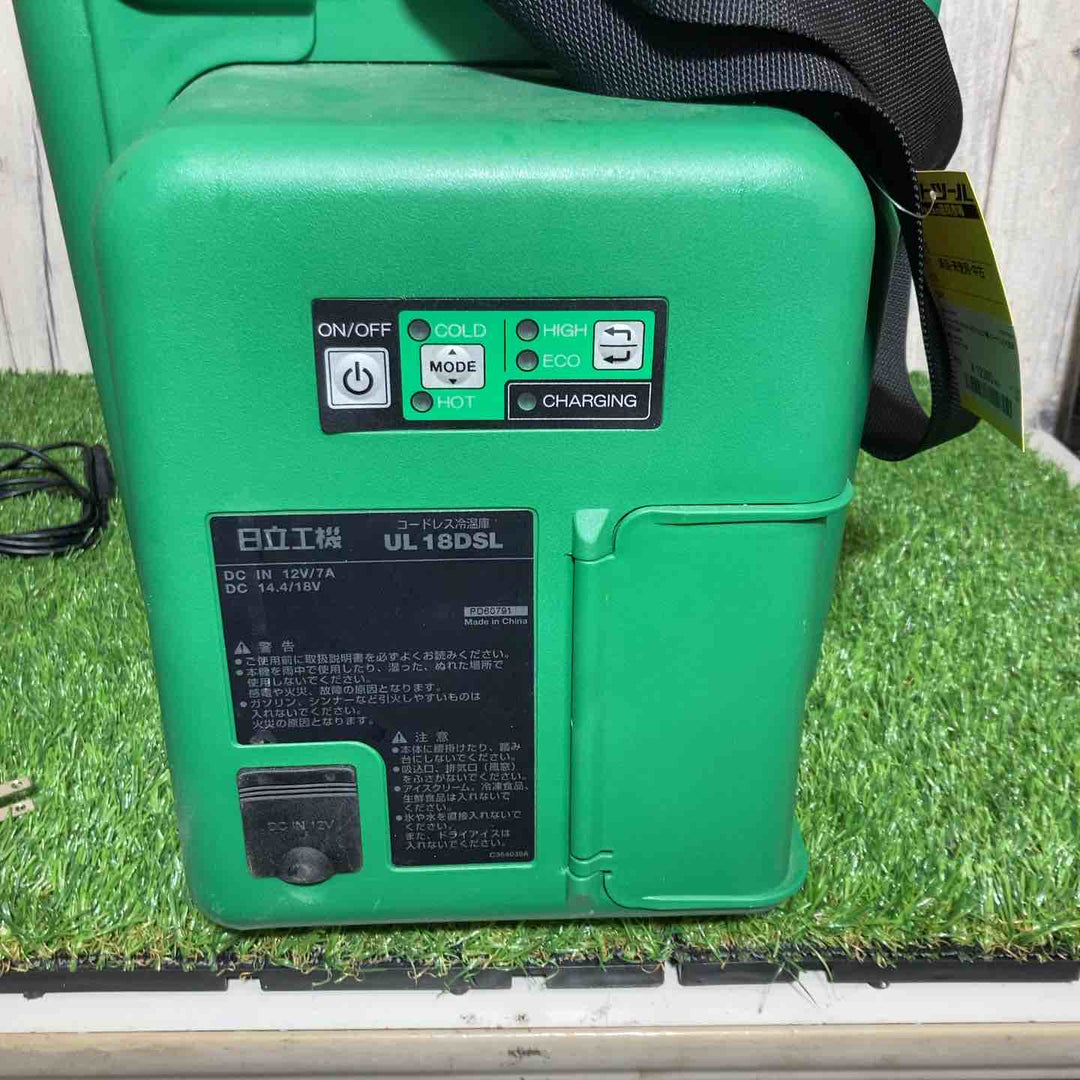 ◇ハイコーキ(HIKOKI ※旧:日立工機) コードレス冷温庫 UL18DSL(NM) 本体のみ【戸田店】